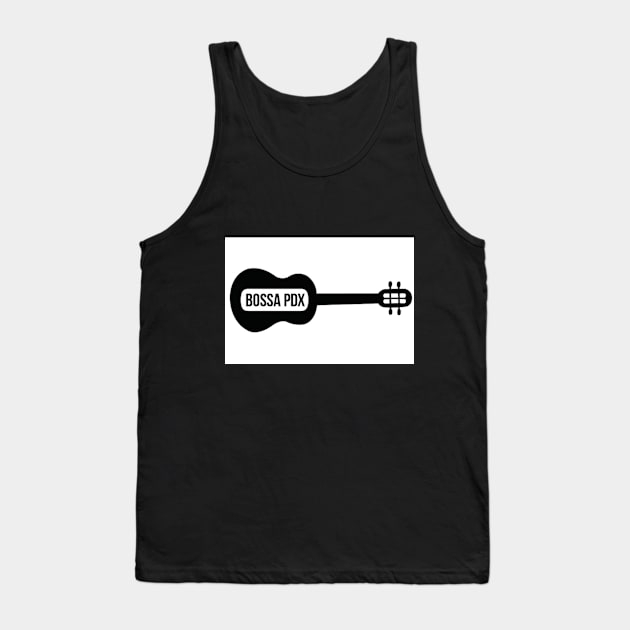 Bossa PDX Black Logo Tank Top by bossapdx